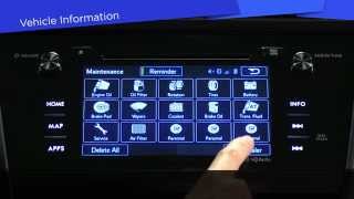 HowTo Guide Vehicle Information 7inch Infotainment System with Navigation [upl. by Nodroj]