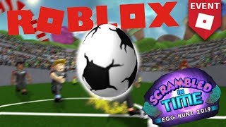 ROBLOX EGG HUNT 2019 TÜRKÇE  🥚🐰 Kick Off  Huevobol egg [upl. by Annahpos]