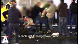 De hooligans bleken van de politie te zijn [upl. by Simson396]