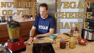 CHEESE SAUCE 🧀 VEGAN WHAT I EAT Nut Free amp Oil Free [upl. by Codee]