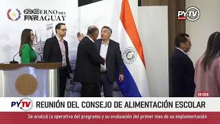 EN VIVO  El CONAE se reunió con el presidente Santiago Peña [upl. by Philipps410]