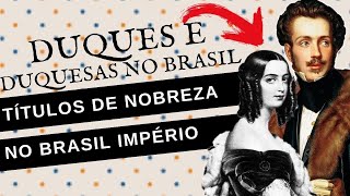 COMO ERA SER NOBRE NO BRASIL IMPÉRIO [upl. by Norraa]