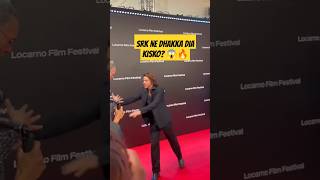 SHAHRUKH KHAN IN LOCARNO FILM FESTIVAL IN SWITZERLAND 😱🔥🏆SRK WON LOCARNO AWARD 👑🔥 shorts [upl. by Adnarim]