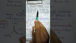 chemistry class 102 Racemic mixture and Meso compound [upl. by Asilec]