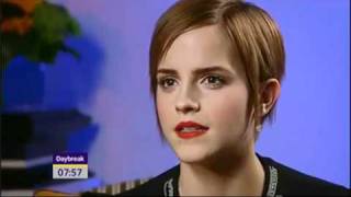 Emma Watson on ITVs Daybreak July 05 2011 [upl. by Ingvar]