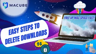 How to Delete Downloads on Mac for More Space  How to Free up Space on Mac [upl. by Barrow]