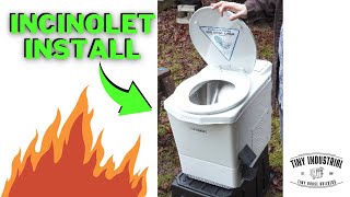 Incinolet Toilet Installation [upl. by Darla]