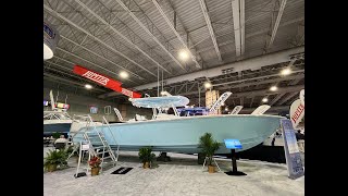 NEW 2022 38 Jupiter Walk Through at the Atlantic City Boat Show [upl. by Rosita]