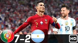 Portugal vs Argentina 72  All Goals amp Highlights Résumén amp Goles  Last Matches  HD [upl. by Eiten]