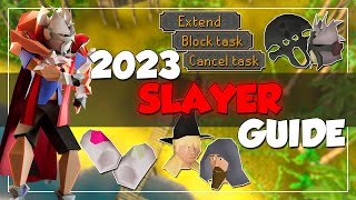 199 Slayer Guide 2023 OSRS  Gear Progression Fast Profit Efficient Roadmap [upl. by Onitselec]