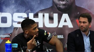 RUIZ VS JOSHUA PRESS CONFERENCE KICKS OFF WITHOUT THE FIGHTERS PRESENT [upl. by Josler]