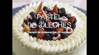 Pastel de tres leches [upl. by Akinyt]