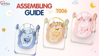 Tinnies Baby Swing  Automatic Swing  T006  Assembling Guide [upl. by Nanyt]