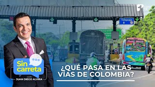 ¿Cómo entender el aumento de los peajes en Colombia Le contamos  Canal 1 [upl. by Annayek]