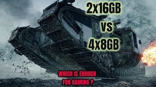 2x16Gb vs 4x8Gb RAM Test  AMD [upl. by Fiore]