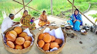 আলুর চপ আর মোচার চপ আজ দুই ধরনের চপ বানিয়ে মুড়ি দিয়ে জমিয়ে খেলাম  aloo chop recipe [upl. by Nwahsaj]