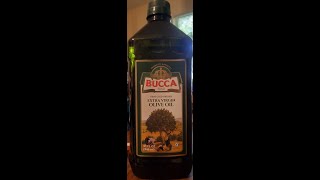 Bucca First ColdPressed Extra Virgin Olive Oil Review [upl. by Aicirtac]