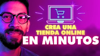 CREA UNA TIENDA ONLINE 100 GRATIS  Empezar un Negocio en internet 2024 💰 [upl. by Ezirtaeb]