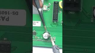 How to Desoldering SMD capacitors Tips and tricks [upl. by Nairrot]