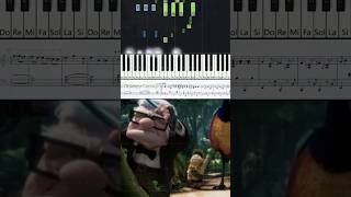 🎹🏠 Play The Saddest Song From Up MARRIED LIFE on Piano With Tutorial Included [upl. by Eelnyl394]