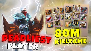 DEADLIEST PLAYER INVIS BOMB   CHIPS  EQMS  Albion Online ZVZ [upl. by Ohara]