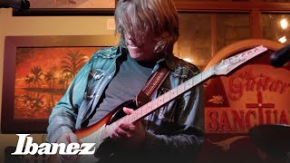 Andy Timmons on the features and design of his AT10P Ibanez signature model [upl. by Laurinda]