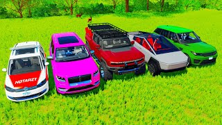 TRANSPORTING FIVE COLOR TELAHAMMAR   Farming Simulator 22 [upl. by Nahej]