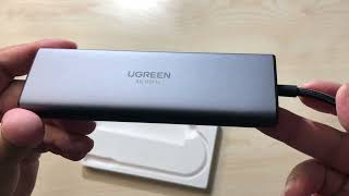 UGREEN 4k 60Hz USB C HUB 9 in 1 [upl. by Omolhs]