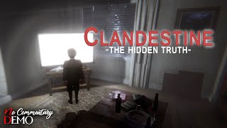 CLANDESTINE THE HIDDEN TRUTH  Horror Game Demo Gameplay 1080p60fps nocommentary [upl. by Sampson]