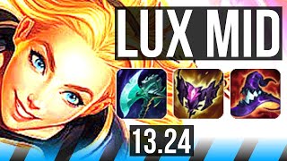 LUX vs ORI MID  9314 400 games  KR Grandmaster  1324 [upl. by Ennaehr]