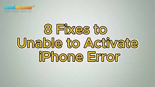 Repair Unable to Activate iPhone Error with 8 Easy Fixes [upl. by Aitsirhc]