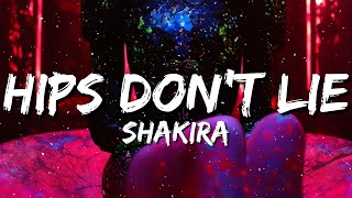 Shakira  Hips Dont Lie Lyrics ft Wyclef Jean [upl. by Amahs]