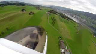 Arcus E 22  Merlischachen  Scenic Flight  RC  GoPro Hero Black 3 [upl. by Koppel519]