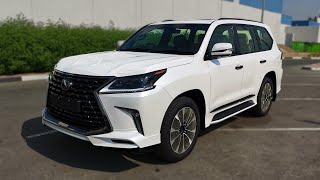 2021 Lexus LX 570 BLACK EDITION 57L V8 – Visual Review  POV Test Drive [upl. by Eiryk289]