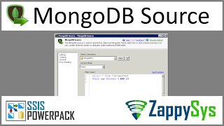 SSIS MongoDB Source  Read multiple arrays from JSON document [upl. by Amye290]