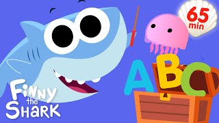 The Alphabet Song  More  Songs amp Episodes  Finny The Shark [upl. by Rosaline941]