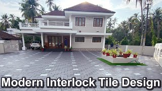 New Models Interlocking Tile Designs for Home  Modern Outdoor Floor Tiles Designs for House [upl. by Aletta]