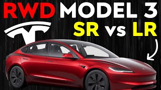 Tesla Model 3 RWD Long Range vs Standard Range  Don’t Make a Mistake [upl. by Yenitsed]