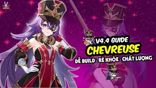 Hướng Dẫn Build Chevreuse  Dễ Build Dễ Trúng  v43 Guide  Genshin Impact [upl. by Netsrek]