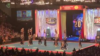 Cheer Athletics  Cheetahs  Worlds 2017 [upl. by Dalia43]