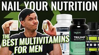 The BEST Mens Multivitamins of 2021 Best for 50 Bodybuilding Gummies and More [upl. by Odin]