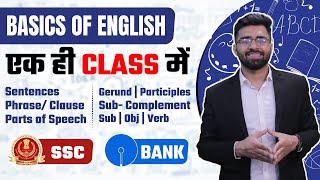 Basics of English for Competitive Exams  SSC CGLCHSLCPOCDS  Bank POClerk  Tarun Grover [upl. by Anilosi824]