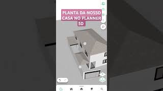 FAÇA A PLANTA DA SUA CASA USANDO O PLANNER 5D arquitetura architecture planner5d [upl. by Favien]