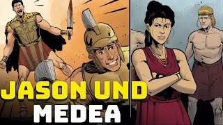 Die Begegnung von Jason und Medea – 8  Die Sage von Jason und den Argonauten [upl. by Yelrehs]