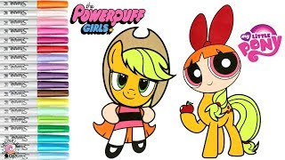 Powerpuff Girls Head Swap MLP Applejack PPG Blossom  SPRiNKLED DONUTS [upl. by Trescott676]