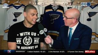 The best interviews with Ryan Reaves from 1617 season [upl. by Phelia]