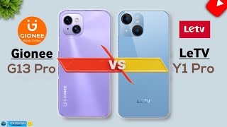 Gionee G13 Pro Vs LeTV Y1 Pro [upl. by Ximenes438]