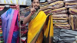 মাত্র ১২০০ টাকায় Indian Kanchipuram Saree পাইকারি কাঞ্জিভরম শাড়ি দাম Silk Saree  indian sarees [upl. by Callida]