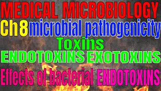 ENDOTOXINS VS EXOTOXINSCh8 microbial pathogenicity [upl. by Aleece122]