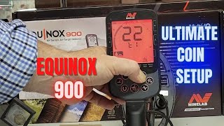 Minelab Equinox 900 Coin Program Setup and Howto  Fully Explained [upl. by Audris980]